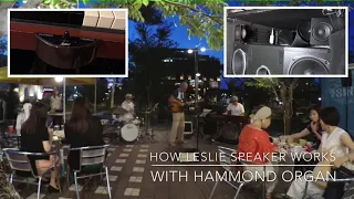 How Leslie Speaker Works with Hammond Organ