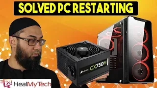 PC Keeps Restarting Randomly Finally Solved | Corsair CX750M Power Supply Problems
