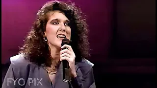 CELINE DION 🎤 The Greatest Love Of All 💜 (Live) (George Benson, Whitney Houston Cover) 1987