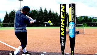 HITTING WITH THE MIKEN FREAK 23 KYLE PEARSON MAXLOAD USSSA - Slowpitch Softball Bat Reviews