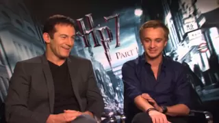 Jason Isaacs & Tom Felton: Harry Potter and the Deathly Hallows Junket Interview