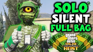 SOLO - SILENT - FULL LOOT BAG | GTA ONLINE CAYO PERICO HEIST HELP GUIDE