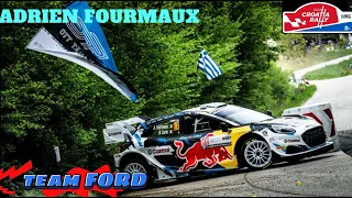 Ford Team's at WRC Rally Croatia 2024 feat. Adrien Fourmaux"