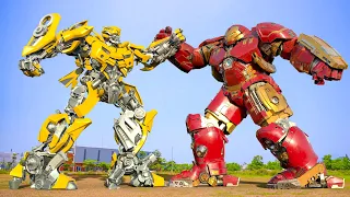 Transformers One (New Movie 2024) - Iron Man vs Bumblebee Final Fight | Paramount Pictures [HD]