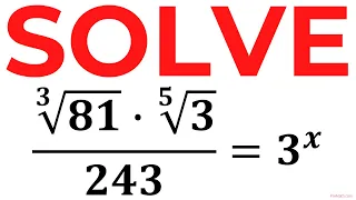 Olympiad Question: Solve this radical rational Equation | Fast & Easy Method!