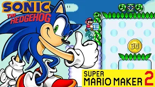 Super Mario Maker 2: Sonic the Hedgehog (Master System) (FULL Game)