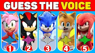 Sonic the Hedgehog #2 | Guess the Characters by Their Voice - Quiz for Fans!