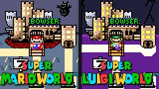 Super Luigi World (SNES) - Valley of Bowser #7. ᴴᴰ