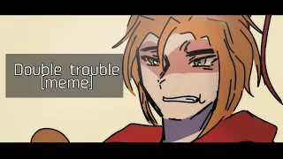 Double trouble meme|| monkie kid/LMK || animation || flipaclip