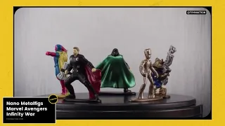 NANO METALFIGS MARVEL Avengers Infinity War Jada Toys | Review 360