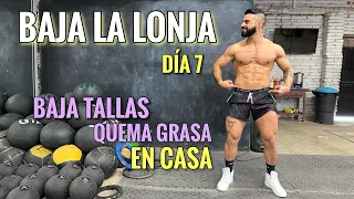 Ejercicios para Bajar La Lonja En Casa (30 Minutos) Baja Tallas Y Suda Conmigo