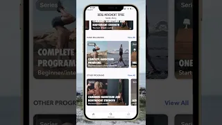 A look inside the calisthenics and handstand APP "Berg Movement"