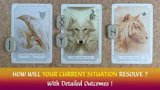 How will Your Current Situation Resolve?👍🤔🤩🙏With Detailed Outcomes! 💕 #timelesstarotreading