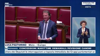 Canoni Demaniali - Question time al ministro Giorgetti; governo ancora fermo.