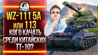 WZ-111 5A или 113 - КОГО КАЧАТЬ СРЕДИ КИТАЙСКИХ ТТ-10?