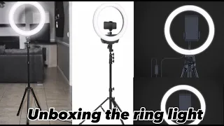 Unboxing ring light /how to fixed the ring light ❤️ creative world ibet ❤️ #art #artist #artlife