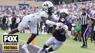 Colorado's Travis Hunter puts up HISTORIC numbers on BOTH sides of the ball in upset over No. 17 TCU