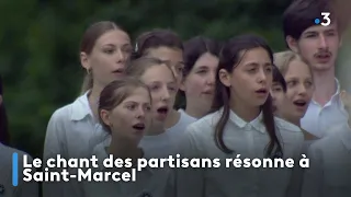 Le chant des partisans résonne à Saint-Marcel