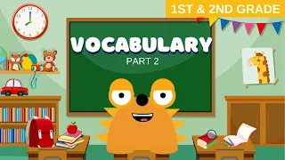 Vocabulary practice for kids | First Grade Vocabulary read along sentences