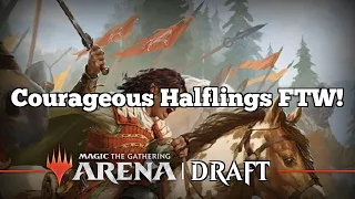 Courageous Halflings FTW! | Lord of the Rings Draft | MTG Arena | Twitch Replay