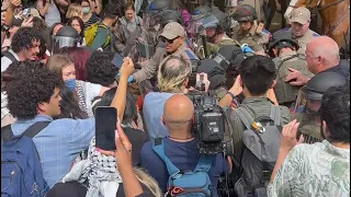 University of Texas Palestine Protests - Griscom Stream