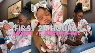 First 24hrs With A Newborn Baby + What To Expect Postpartum Baby Number 3!