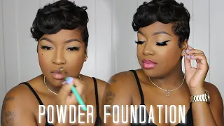 MY POWDER FOUNDATION ROUTINE