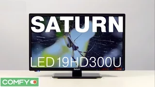 Saturn LED19HD300U - доступный плоскопанельный телевизор - Видеодемонстрация от Comfy