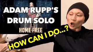 Japanese Beatboxer Reacts to Adam Rupp's Drum Solo from Home Free【FIRST TIME HEARING】