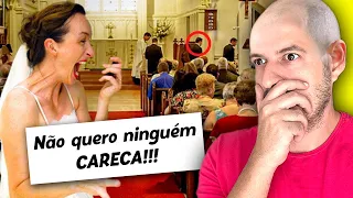 NOIVA não quer CARECAS no seu casamento - NOIVAS SURTADAS