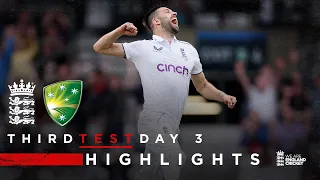 224 More To Win | Highlights - England v Australia Day 3 | LV= Insurance Test 2023
