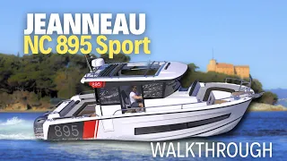 Jeanneau NC 895 Sport😍 walkthrough