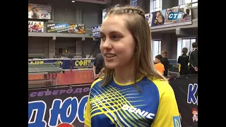 Посвідчення Майстра спорту України з настільного тенісу вручили сєвєродончанці Софії Шередезі