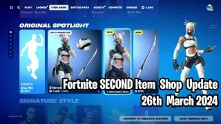 🎮 Fortnite SECOND Item Shop Update (After 29.10) : March 26, 2024! Hopper, Dynamic Hush, and More!
