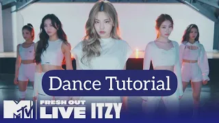 BTS of ITZY's Performance of 'Not Shy' & 'WANNABE' | Dance Tutorial | Slow / mirrored | Lianna dance
