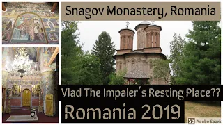 Snagov Monastery, Romania. Vlad The Impaler's Possible Resting Place!