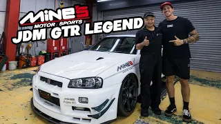 Visiting Japan's CRAZIEST GTR Tuning Shop & Collection *INSANE*