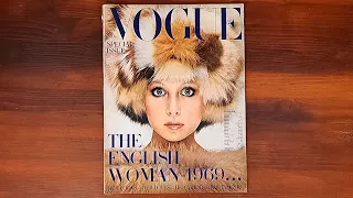 1969 October 15 ASMR Magazine Flip Through: Vogue British Edition Patti Boyd