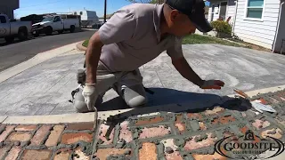 DIY Brick Pavers. Pablo and The Man.