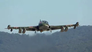 Cessna A37B Dragonfly Display at Central Coast Airshow 2024