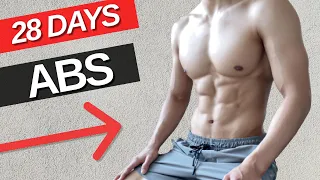 Best Workout To Get Abs In 28 Days (At Home)