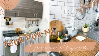 TOUR POR MI COCINA PEQUEÑA | Cocina pequeña en casa INFONAVIT | IDEAS COCINA PEQUEÑA | Casa rentada