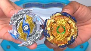 RAGE LONGINUS PROTOTYPE vs MIRAGE FAFNIR PROTOTYPE | Beyblade Burst Super King ベイブレードバーストスーパーキング