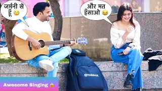 Desi Angrez (अंग्रेज) Randomly Singing Awesome Mash Up Reaction Prank Video | Siddharth Shankar