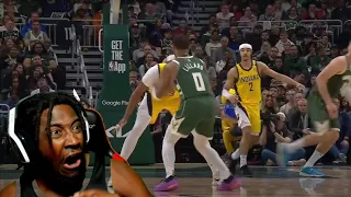 BOMBS AWAY! "#6 PACERS at #3 BUCKS | FULL GAME 1 HIGHLIGHTS | April 21, 2024" REACTION!