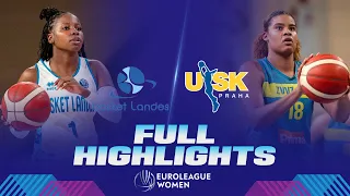 Basket Landes v ZVVZ USK Praha | Full Game Highlights | EuroLeague Women 2023-24