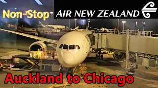 Auckland to Chicago | flying Air New Zealand Boeing 787-9 TRIP REPORT (4K)