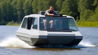 16 MOST AMAZING WATER VEHICLES YOU MUST TRY!