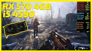 Metro Exodus - RX 570 4GB - i5 4590 - 8GB Ram - 1080p