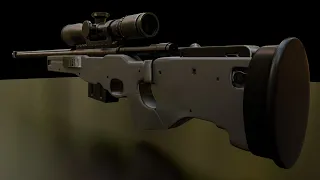 AWM Sniper Rifle | 3D Animation | Nepal